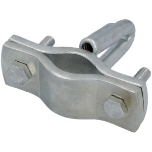 Supporto Cartrend per cavo di sicurezza rimorchio con occhiello a molla in acciaio, accessorio per rimorchio auto.