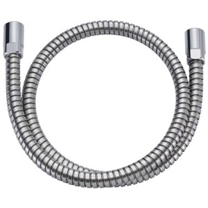 Tuyau gastro en métal Diaqua, DN10, 110cm, flexible pour douchette de cuisine industrielle.