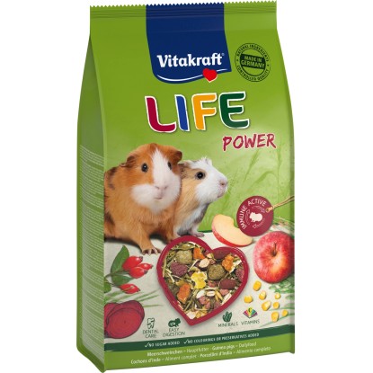 Vitakraft Life Power per porcellini d'India 600 g