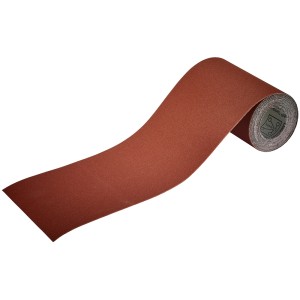 Wolfcraft Schleifpapierrolle, 93mm breit, 5m lang, Körnung 240, für Holz und Metall.