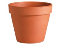 Deroma Pflanztopf Vaso Standard Terracotta Tonrot Ø 7 cm