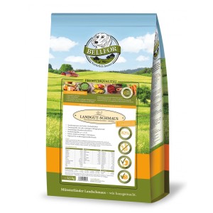 Bellfor Landgut-Schmaus cibo secco per cani con insetti, 2.5kg, ipoallergenico.
