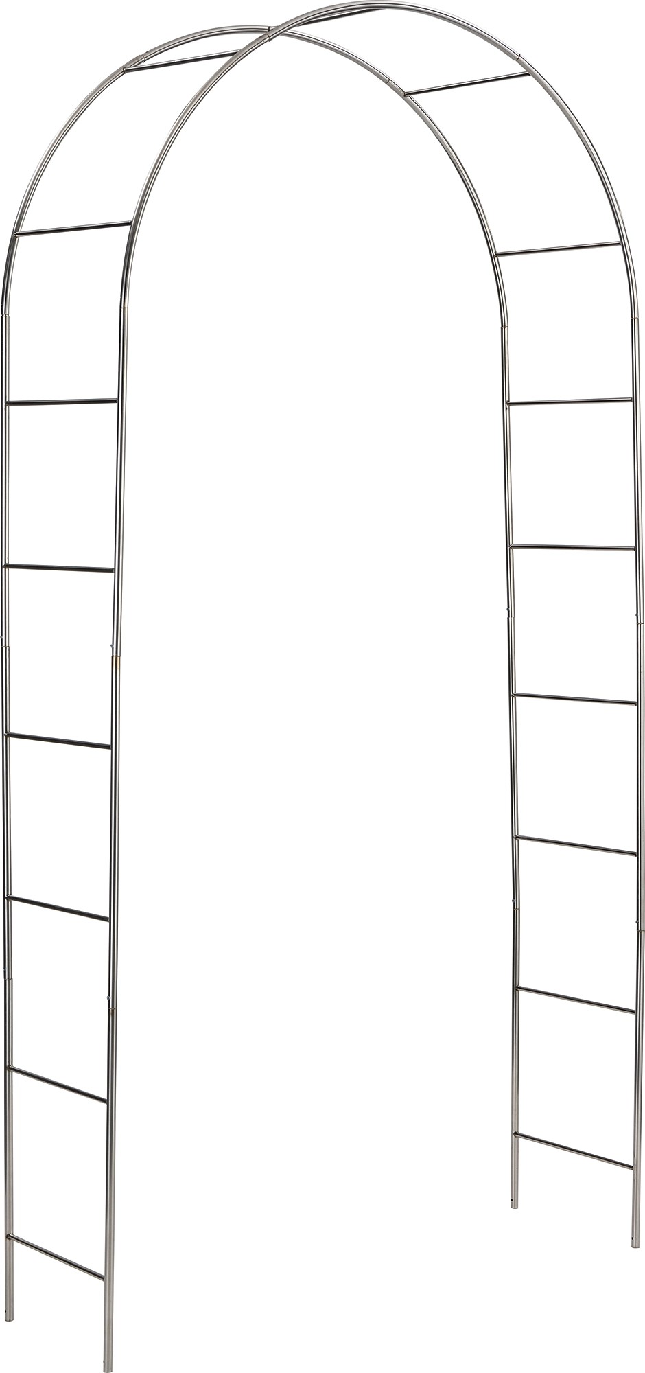 Rosenbogen Stahl glänzend (HxBxT) 240 x 120 x 40 cm kaufen bei OBI