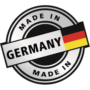 Label « Fabriqué en Allemagne » pour ruban de masquage Tesa Perfect+