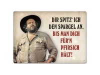 Puag Blechpostkarte Dir spitz ich den Spargel an 14,8 x 10,5 cm