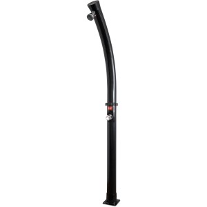Doccia solare da giardino Steinbach Speedshower Magic nera con capacità di 18 l.