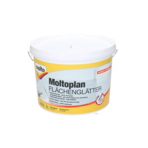Eimer Moltofill Flächenglätter Innen-Spachtelpulver für glatte Wände & Decken.