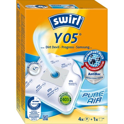 Swirl Sacchetti per aspirapolvere MicroPor Plus Y05