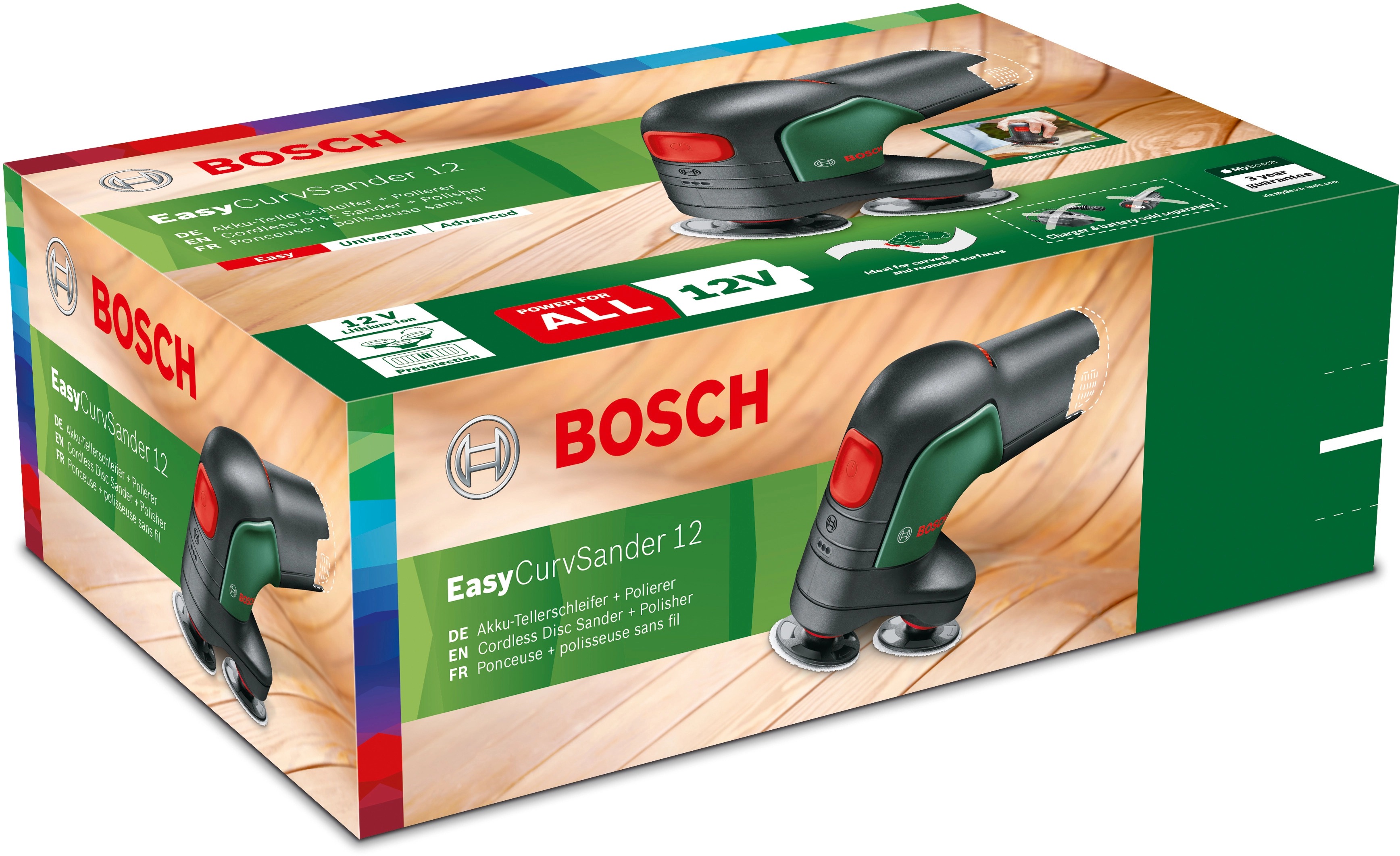 Bosch - Multi-Sableuse EasySander 12 sans fil (S…