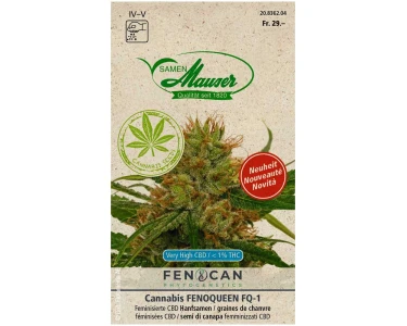 Semi di canapa Cannabis Fenoqueen FQ-1 / 3 pz.