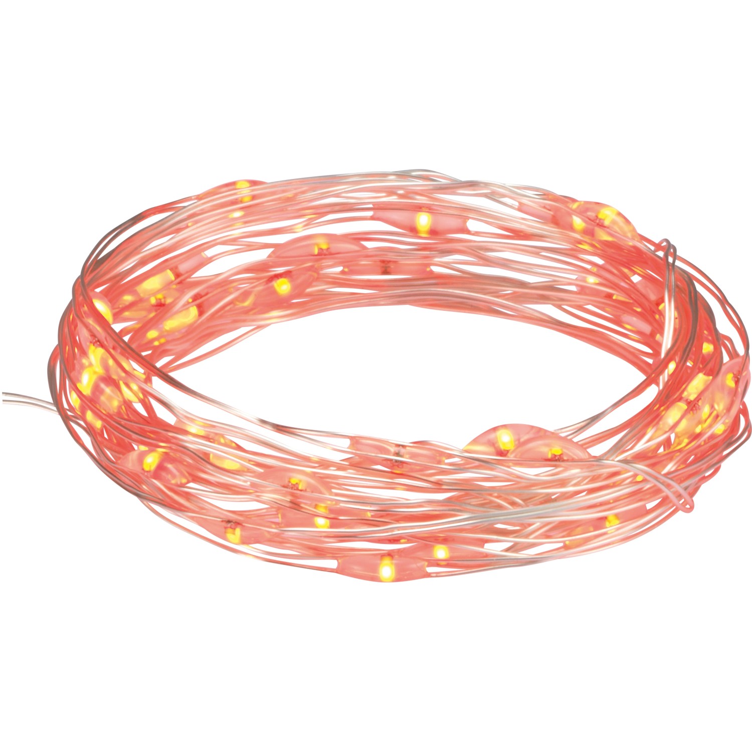 Draht-Lichterkette Kupferdraht Multicolor 250 cm 50 LEDs kaufen bei OBI