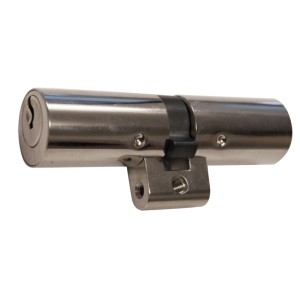 Cylindre double Alpertec, fermeture différente, 32,5/47,5 mm, pour serrures et technique de porte.