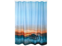 MSV Duschvorhang Sunset Polyester 180 x 200 cm