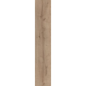 Revêtement de sol vinyle Chêne Lyon, épaisseur 4 mm, avec système clic pour une pose facile.