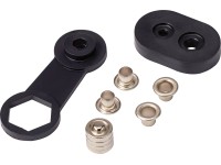 Ösen Grau 5 x 9,5 mm 50 Stk. Ösen Grau 5 x 9,5 mm 50 Stk.