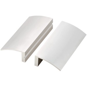 LUX Alu-Schutzbacken 125 mm Comfort pour outils de serrage avec découpe prismatique.