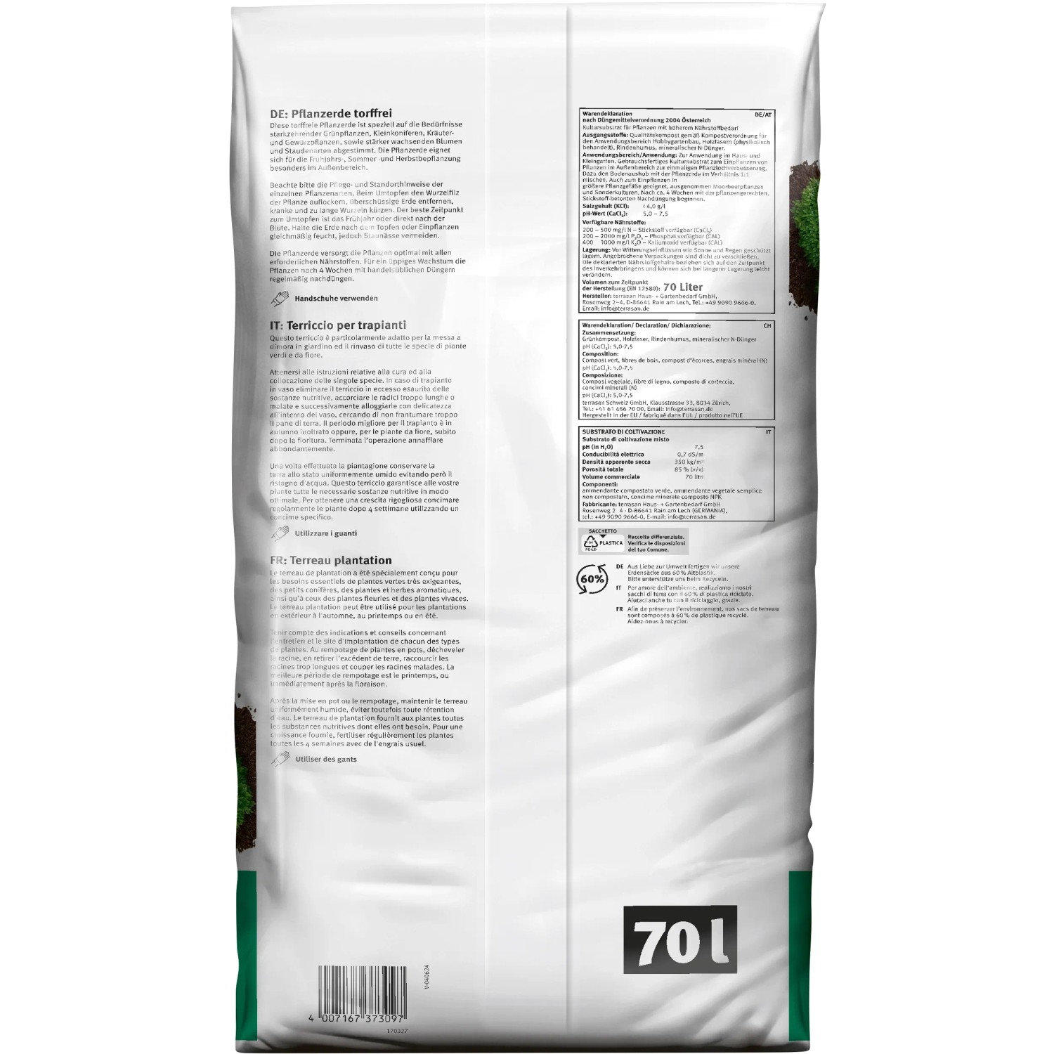 Pflanzerde 70 L Raiffeisen