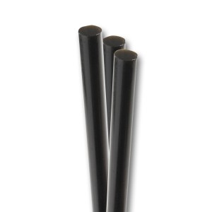 Steinel stick di colla neri, Ø 11mm, per pistole a caldo, adatti a vari materiali.
