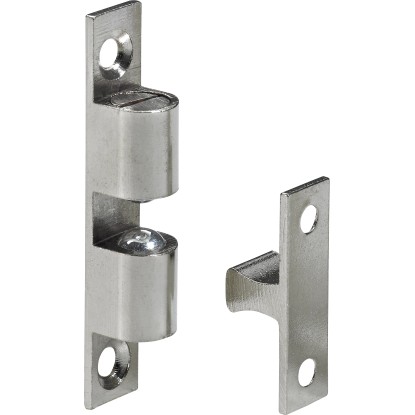 Hettich Kugelschnäpper 60 x 11 x 11 mm Messing vernickelt 1 Stk.