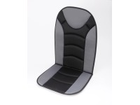 Unitec Sitzauflage Trend Schwarz-Anthrazit