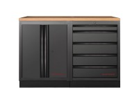 Kraftwerk Werkstatteinrichtung Mobilio 2er-Kombi Buche Schwarz Kraftwerk Werkstatteinrichtung Mobilio 2er-Kombi Buche Schwarz