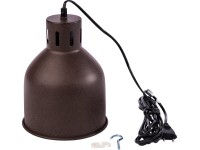 Venso E27-Lampenschirm Saga Rostbraun