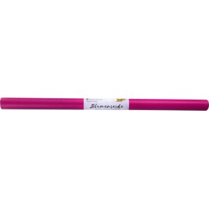 Glorex Blumenseide Pink, 6 gerollte Bögen Seidenpapier 50x70 cm. Vielseitiges Basismaterial zum Basteln.