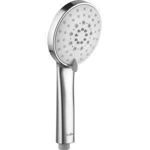 Soffione doccia baliv HBR-110.190, cromato con testa bianca.