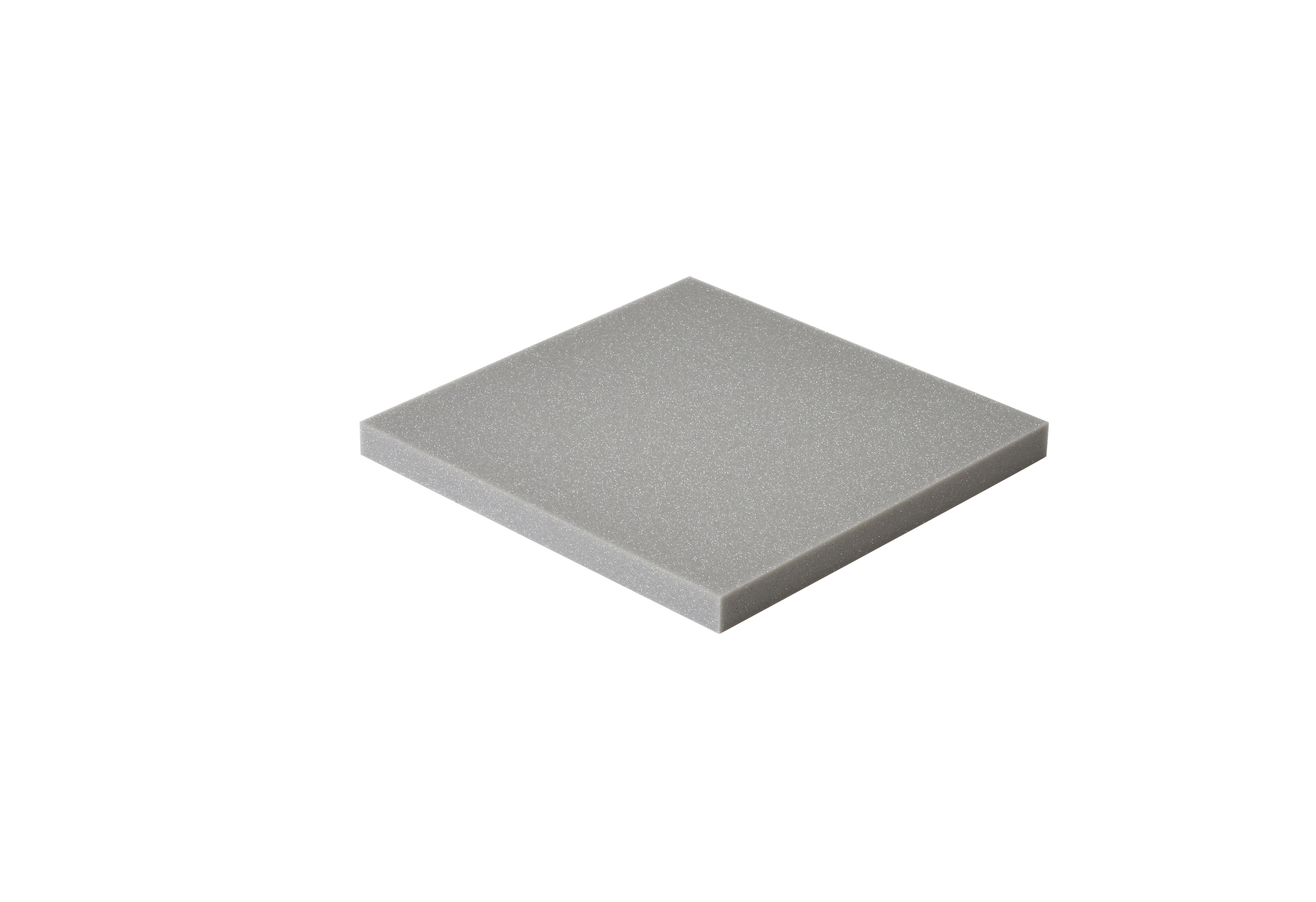 Schaumstoffplatten Grau 50 x 50 x 3 cm