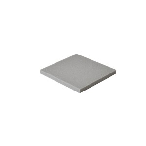 Pannello in schiuma grigia 50x50x3 cm per materassi, imbottiture e isolamento acustico.