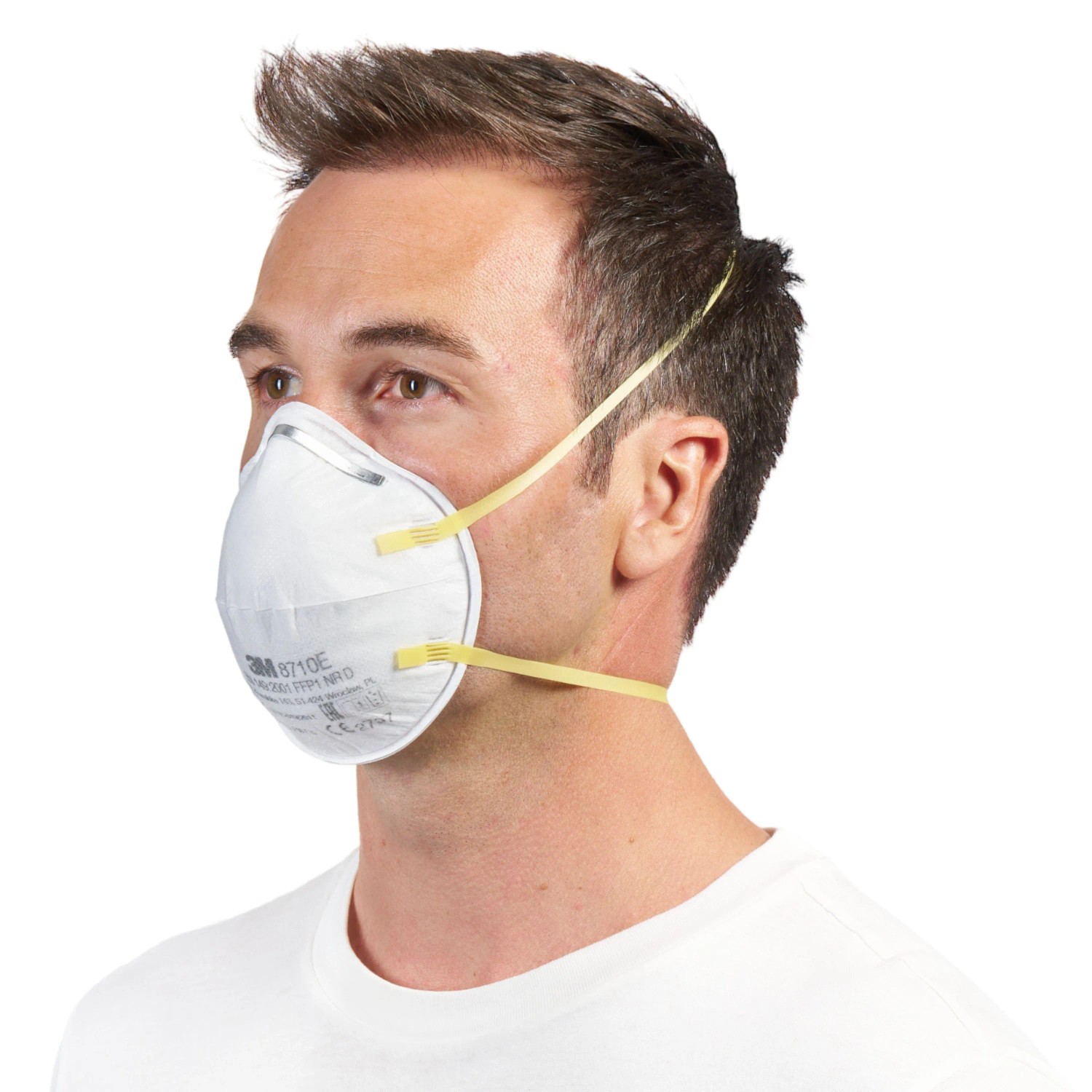 Masque De Protection 3M 8210 N95 - Boîte De 20 Masques Jetables - Filtration Des Poussières Et Particules