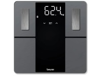 Beurer Diagnosewaage BF 500 Super Black Edition Grau-Schwarz Bluetooth