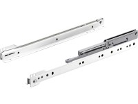 Hettich Teilauszug-Rollschubführung 350 mm Stahl pulverbeschichtet Weiss 1 Stk.