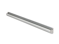 Aluschiene mit LED-Leuchtmittel Silber 8 x 600 mm