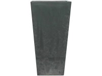 Vase Ella Kunststoff Schwarz Höhe 49 cm