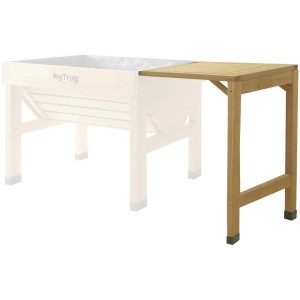Tavolo da coltivazione VegTrug 60x76x80cm in legno, tavolo laterale per aiuola rialzata.