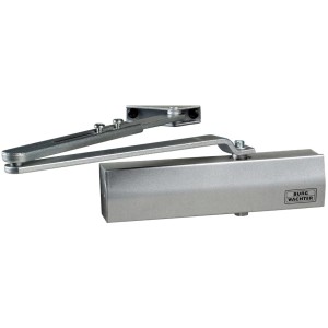 Burg Wächter Türschließer TS 503 S SB, silberfarben, für Türbreiten bis 95cm.