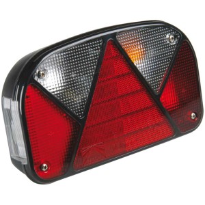 Unitec Multipoint II fanale posteriore destro per rimorchi auto con freno, indicatore e luce posteriore.