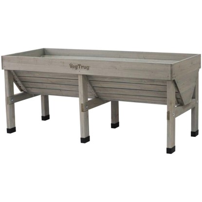 VegTrug Pflanztrog Medium Grau 183 x 76 x 80 cm