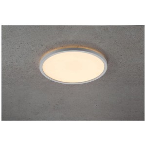 Weiße Nordlux LED Deckenleuchte Oja 29, Ø 29,4 cm, 18W, 360lm, für Innenräume.