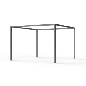 Siena Garden Pergola Schattenmanufaktur, 315x315x218 cm, struttura in alluminio antracite.