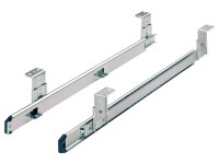 Hettich Kugel-Tastaturauszug chromatiert Stahl 400 mm