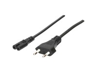 TDLF-Apparatekabel Schwarz 1,8 m