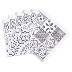 d-c-fix Wandfliesen Wall Tiles 6er-Set Oriental Tiles, selbstklebend, für Wanddekoration.
