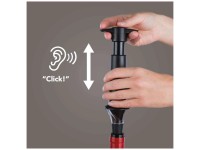 Vacu Vin Weinpumpen-Set mit Ausgiesser Schwarz 2-tlg.