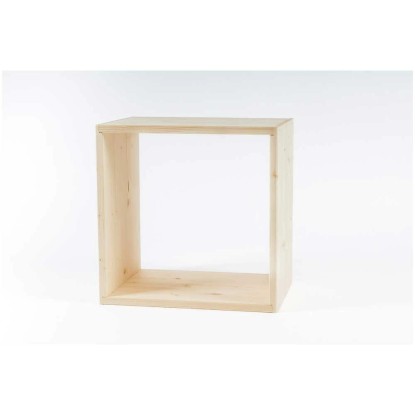 Möbelkiste Lotti 2 Holz Naturbelassen (HxBxT) 40 x 40 x 30 cm