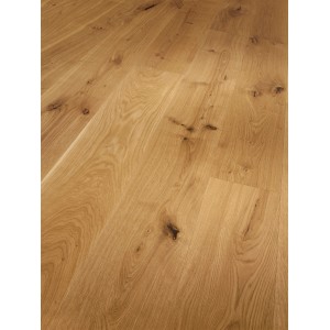 Échantillon parquet Parador Markant Chêne huilé naturel, détail du grain du bois.