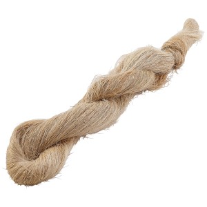 Canapa di tenuta marrone (50g) in treccia per impianti idraulici e sigillatura tubi.