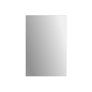 Specchio rettangolare in cristallo Jump, 40x60 cm, con bordo a C per bagno e WC.