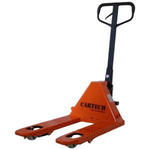 Transpallet Cartech Standard, 2500 kg, acciaio, 80 cm. Attrezzatura edile per trasporto pallet.